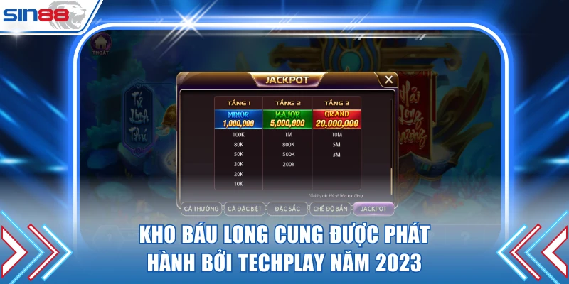 Kho Báu Long Cung được phát hành bởi Techplay năm 2023